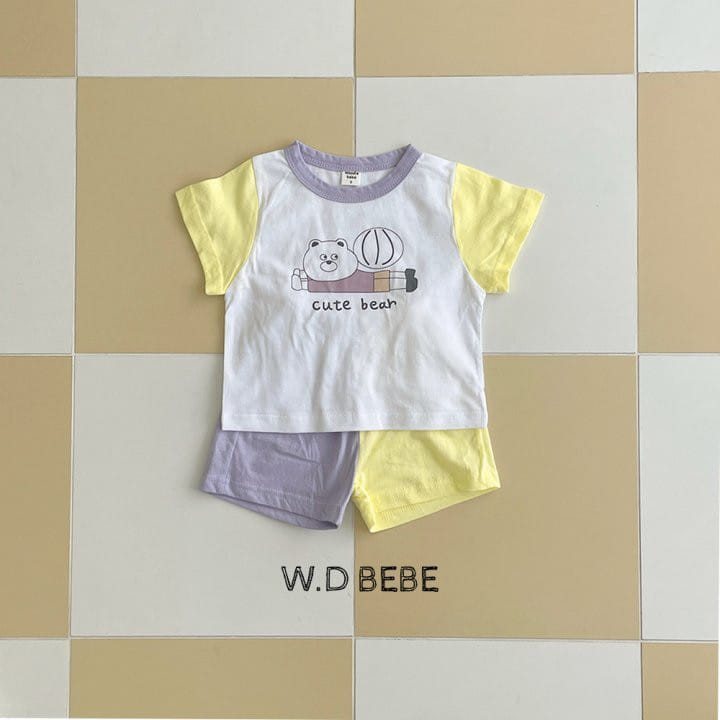 Woodie - Korean Baby Fashion - #babygirlfashion - Moon Light Top Bottom Set - 5