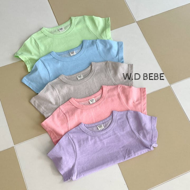 Woodie - Korean Baby Fashion - #babygirlfashion - Pigment Tee - 2