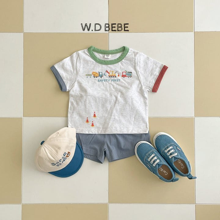 Woodie - Korean Baby Fashion - #babywear - Crayon Top Bottom Set - 7