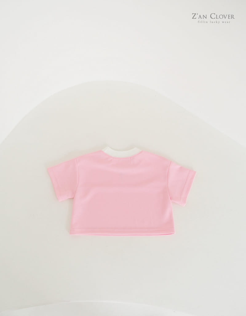 Zan Clover - Korean Children Fashion - #childofig - Seven Crop Tee - 5