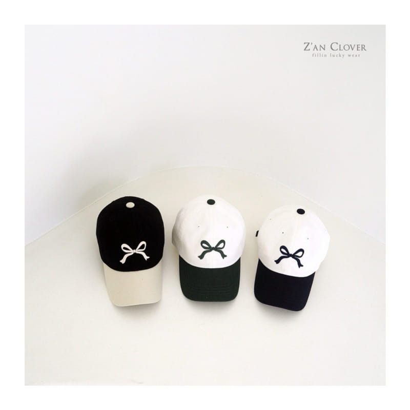 Zan Clover - Korean Children Fashion - #prettylittlegirls - Color Ribbon Ball Cap