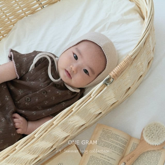 1 Gram - Korean Baby Fashion - #babyfever - Mellow Body Suit  - 2