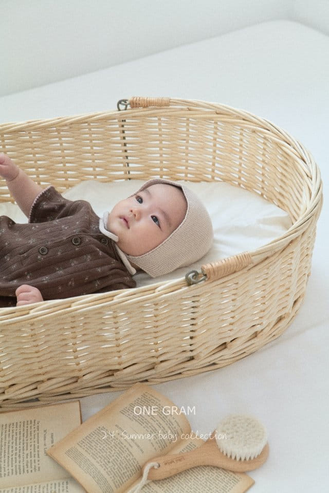 1 Gram - Korean Baby Fashion - #babyoninstagram - Mellow Body Suit  - 5