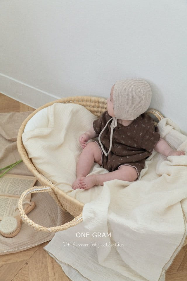 1 Gram - Korean Baby Fashion - #babyootd - Mellow Body Suit  - 6