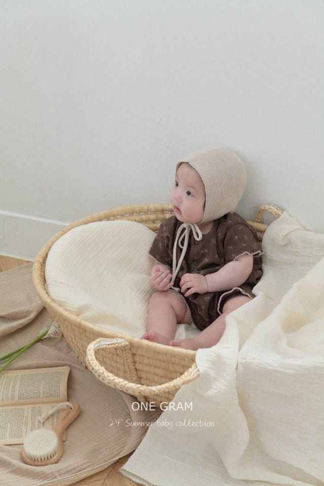 1 Gram - Korean Baby Fashion - #babyoutfit - Mellow Body Suit  - 7