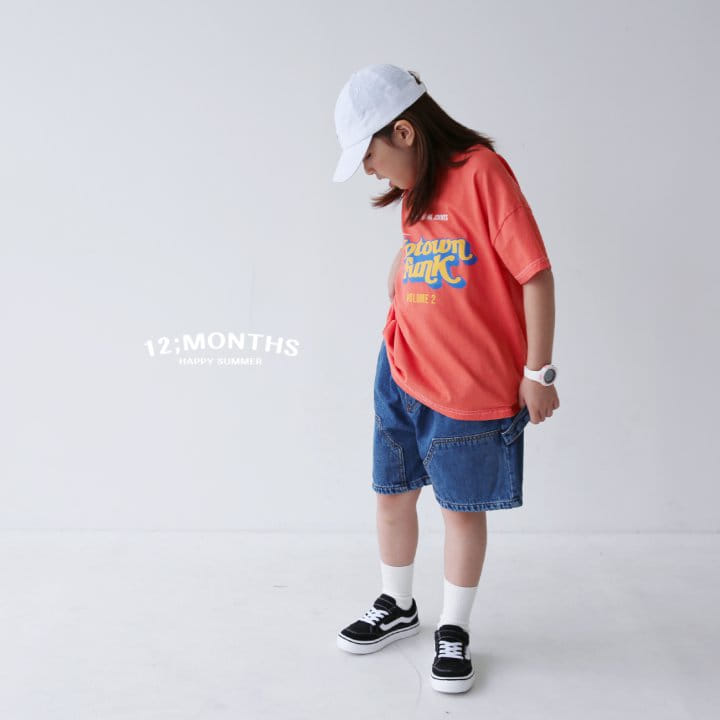 12 Month - Korean Children Fashion - #Kfashion4kids - Sound Short Sleeve Tee With Mom