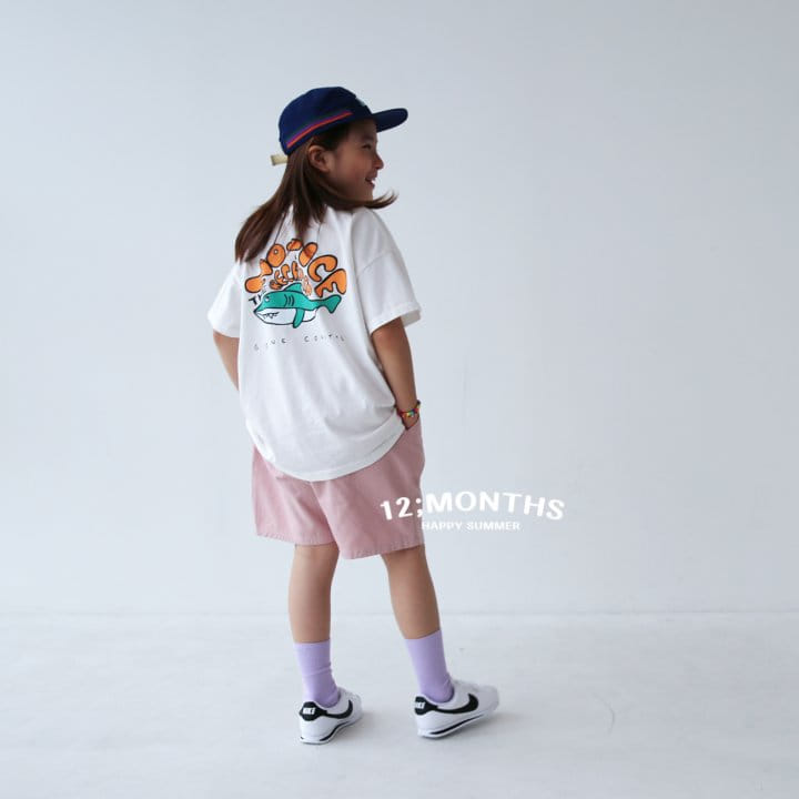 12 Month - Korean Children Fashion - #childofig - Shark Tee With Mom - 7