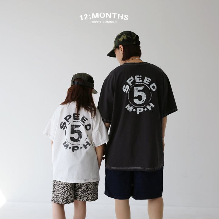 12 Month - Korean Children Fashion - #designkidswear - Speed Tee