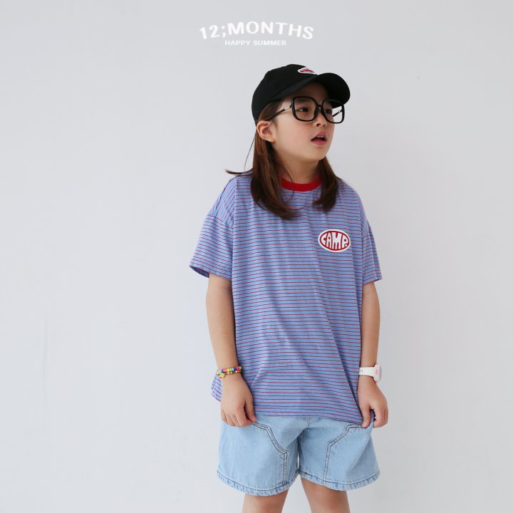 12 Month - Korean Children Fashion - #minifashionista - Camp Tee With Mom