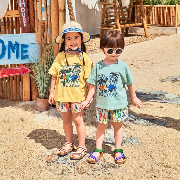 1St Blue - Korean Children Fashion - #Kfashion4kids - M Surfing Tee