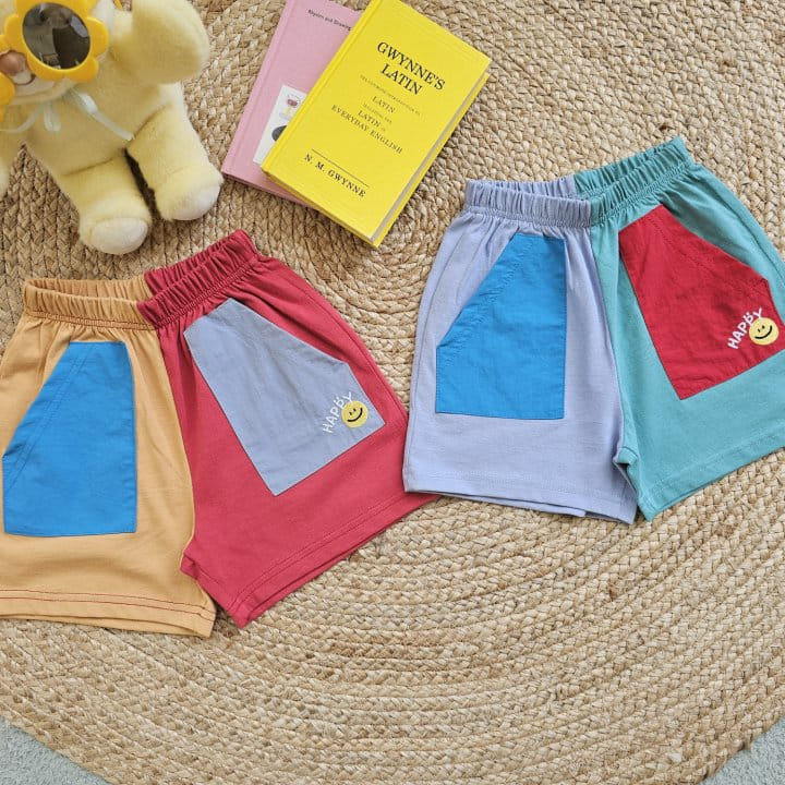 1St Blue - Korean Children Fashion - #Kfashion4kids - Color Shorts - 8