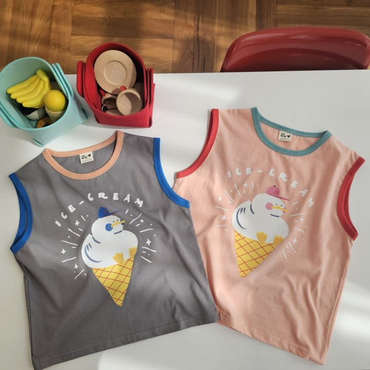 1St Blue - Korean Children Fashion - #childofig - Ice Cone Tee - 7