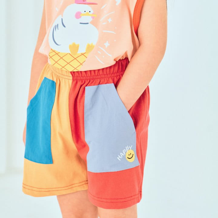 1St Blue - Korean Children Fashion - #childrensboutique - Color Shorts