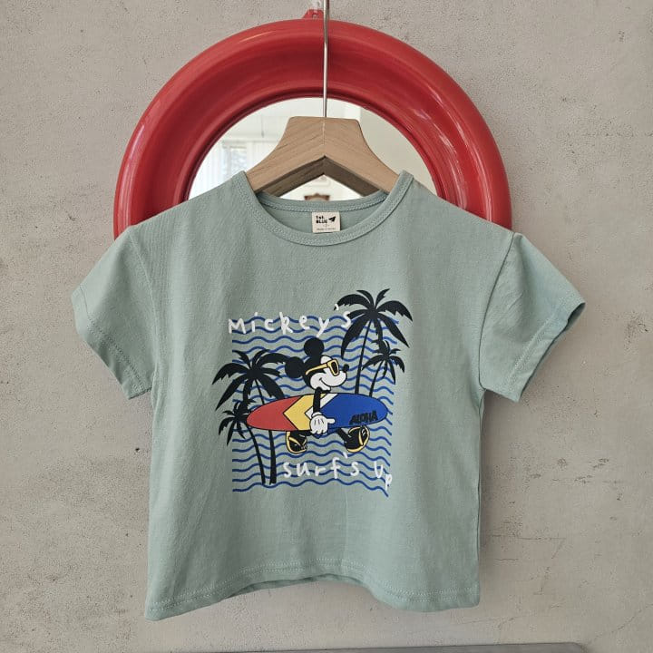 1St Blue - Korean Children Fashion - #designkidswear - M Surfing Tee - 9