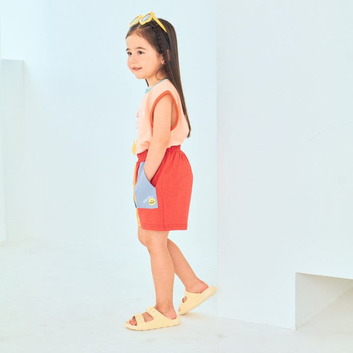 1St Blue - Korean Children Fashion - #discoveringself - Color Shorts - 3