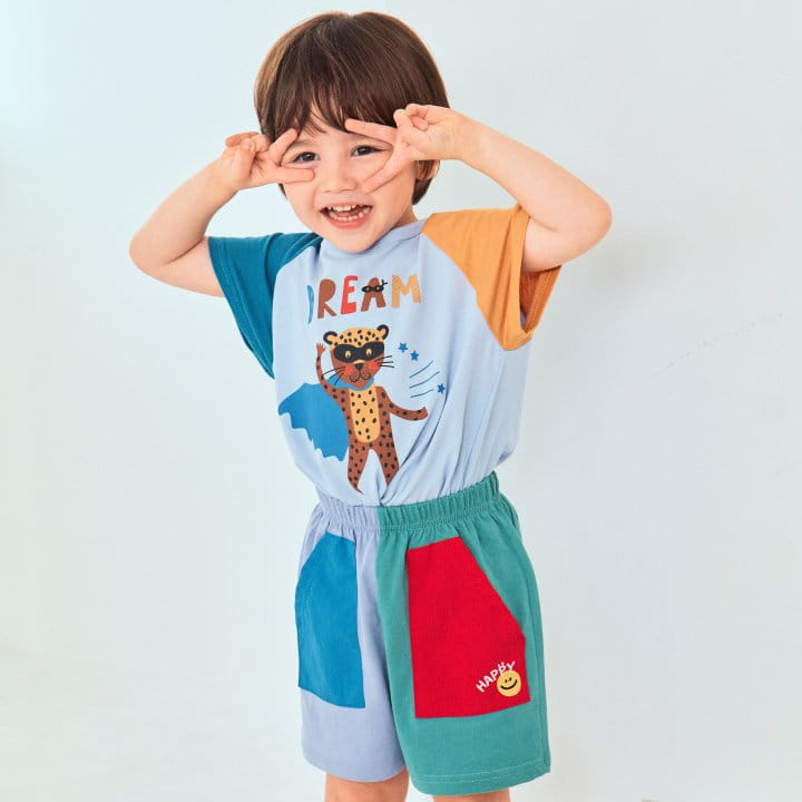 1St Blue - Korean Children Fashion - #discoveringself - Color Shorts - 4