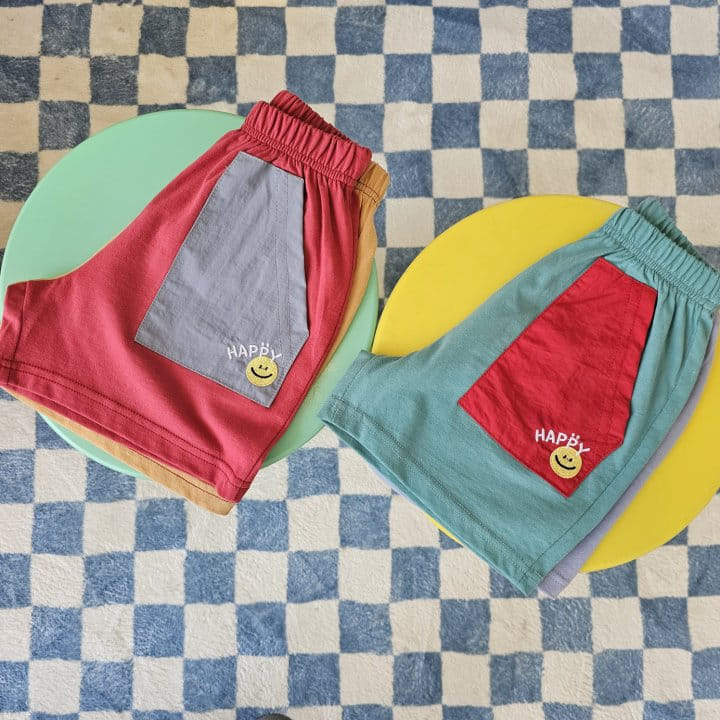 1St Blue - Korean Children Fashion - #littlefashionista - Color Shorts - 9