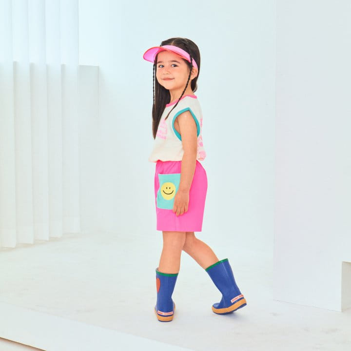 1St Blue - Korean Children Fashion - #magicofchildhood - Hey Smile Shorts - 6