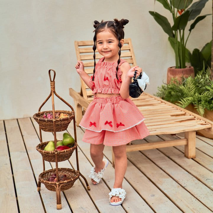 1St Blue - Korean Children Fashion - #minifashionista - Band Bustier