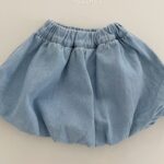 Denim Pumpkin Skirt