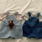 S Denim Overalls Body Suit