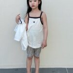 Eyelet Sleeveless Tee