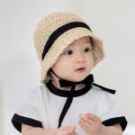 Torry Baby Straw Bucket Hat