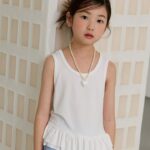 Ccomo Frill Span Sleeveless Tee