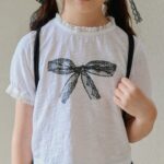 Slop Lace Ribbon Tee