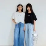 Aqua Denim Pants