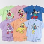 M Friends Short Sleeve Top Bottom Set