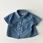 Denim Short Shirt