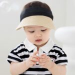 Tote Baby Straw Sun Cap