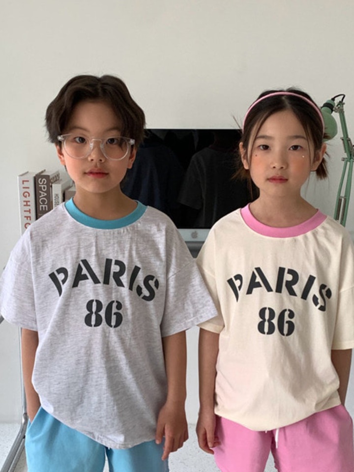 Paris Color Tee