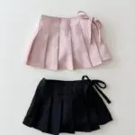 Ribbon Wrinkle Skirt