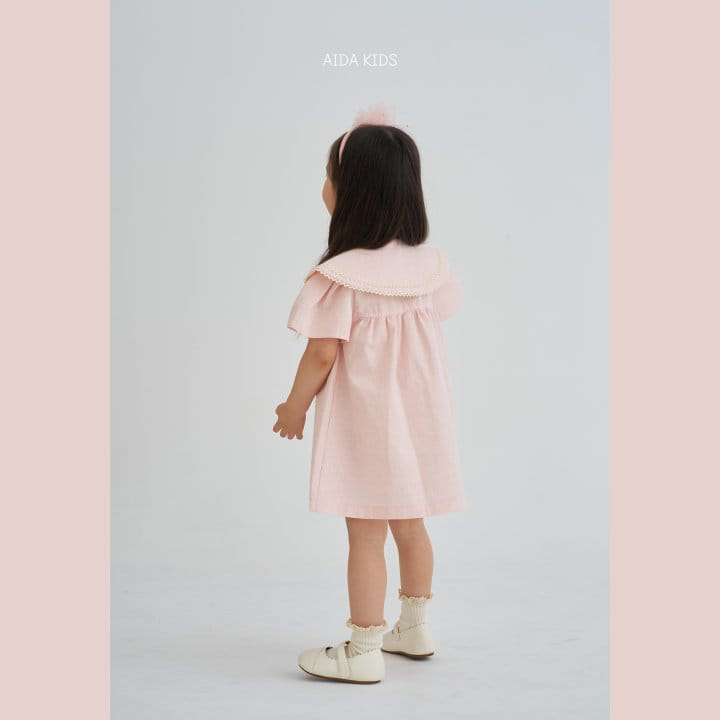 Aida - Korean Children Fashion - #Kfashion4kids - Pink Sarah Bubble  One-Piece - 8