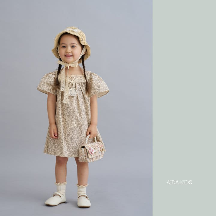 Aida - Korean Children Fashion - #Kfashion4kids - Two-Way Square Neck One-Piece - 3