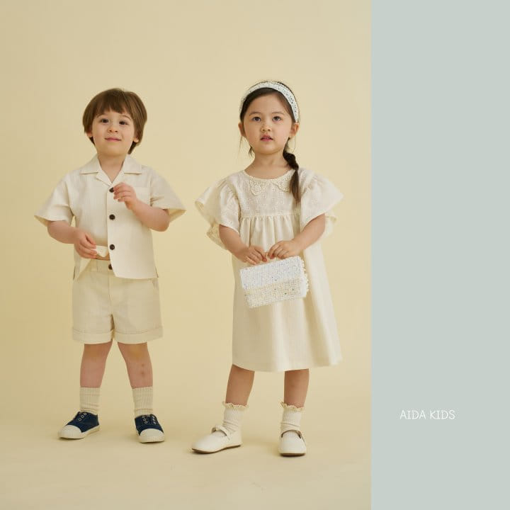 Aida - Korean Children Fashion - #childofig - Dobby Shorts - 9