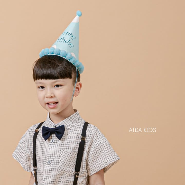 Aida - Korean Children Fashion - #childofig - Modern Short Sleeve Shirt - 11