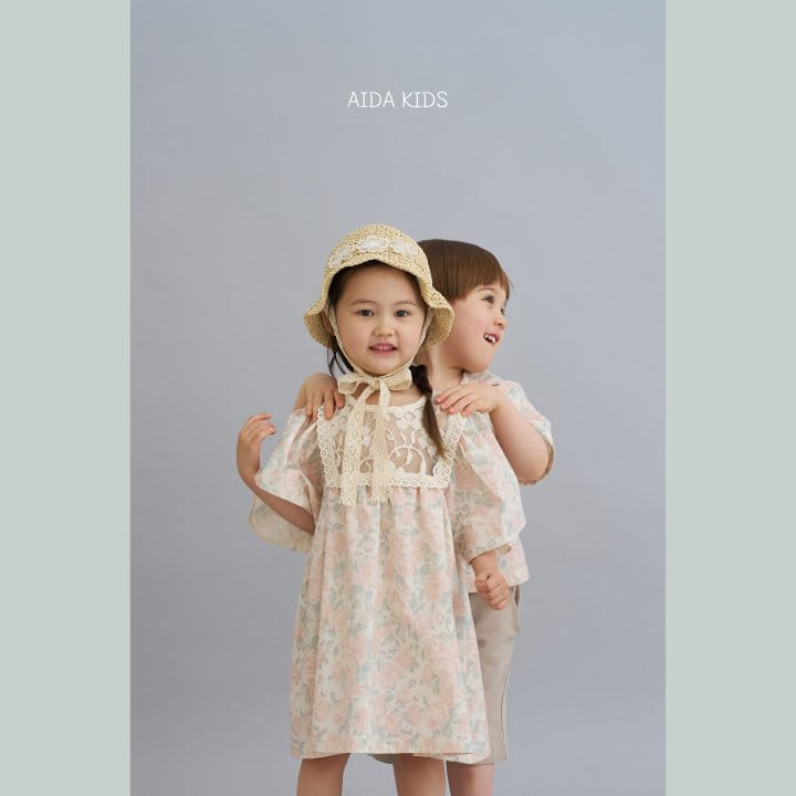 Aida - Korean Children Fashion - #childofig - Rose See-through One-Piece - 7