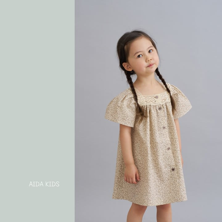 Aida - Korean Children Fashion - #childrensboutique - Two-Way Square Neck One-Piece - 10