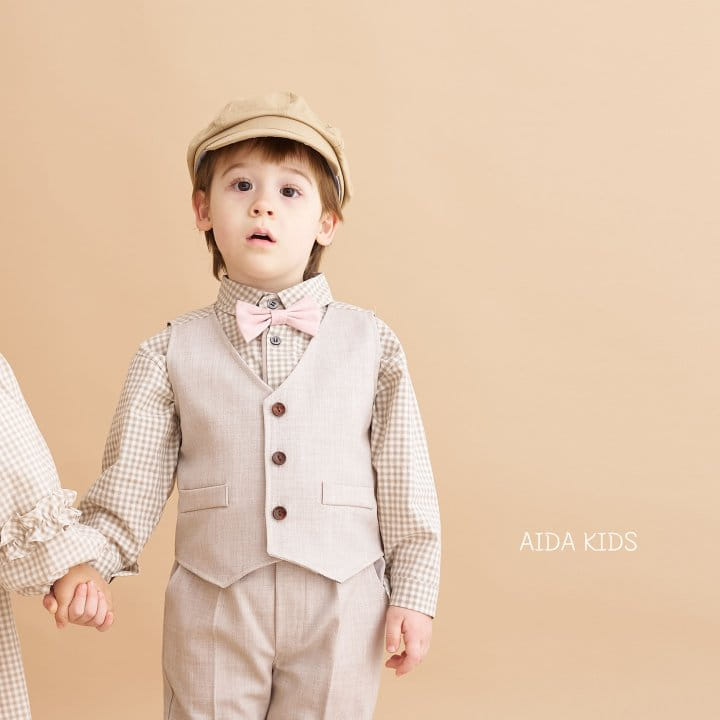 Aida - Korean Children Fashion - #designkidswear - Crypto Vest - 10