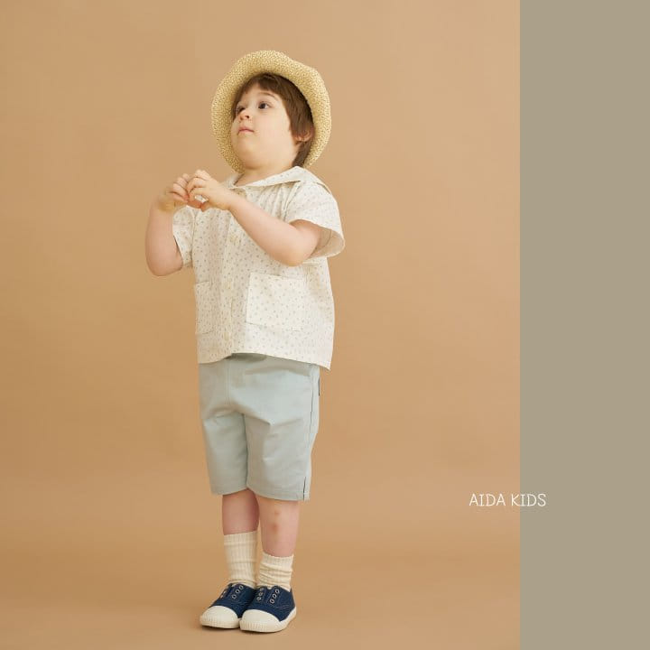 Aida - Korean Children Fashion - #childrensboutique - Sera Short Sleeve Shirt - 4