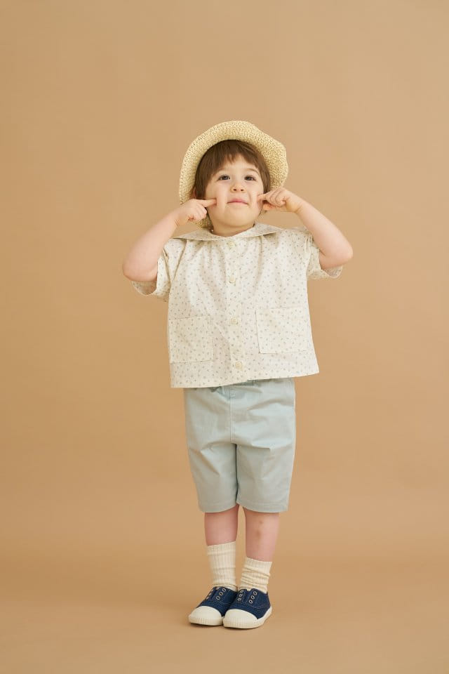 Aida - Korean Children Fashion - #kidsshorts - Sera Short Sleeve Shirt - 7