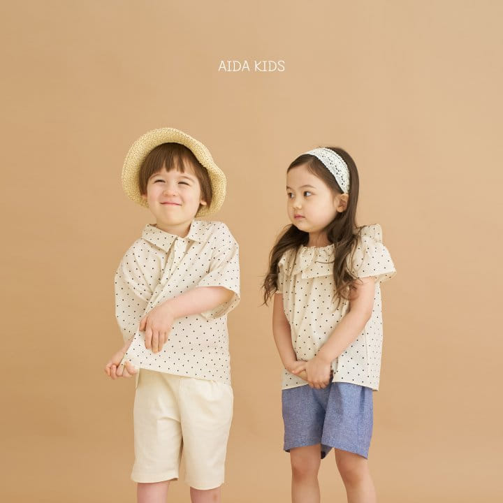 Aida - Korean Children Fashion - #kidsstore - Mid-length shorts - 3