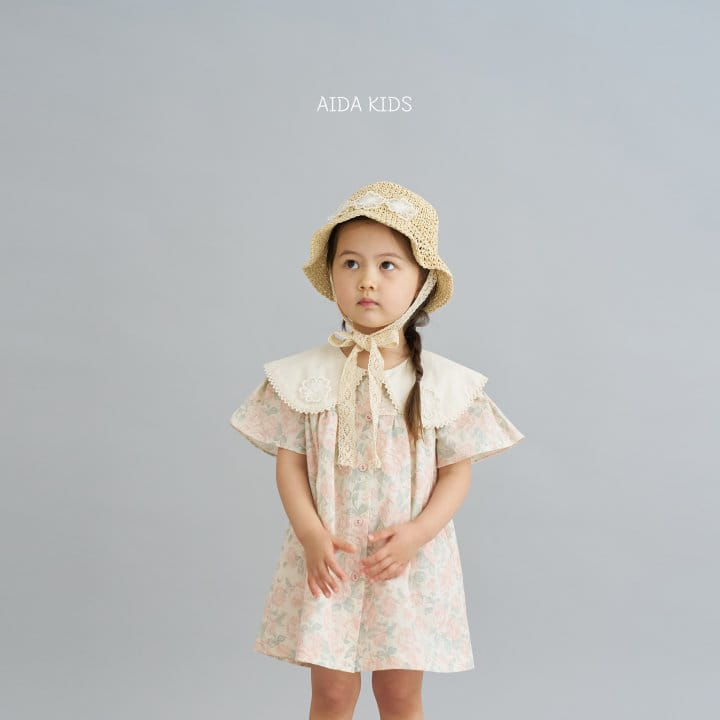 Aida - Korean Children Fashion - #kidzfashiontrend - Rose Sarah One-Piece - 3