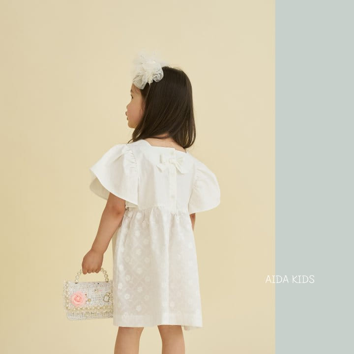 Aida - Korean Children Fashion - #kidzfashiontrend - Pure Embroidered One-Piece - 10