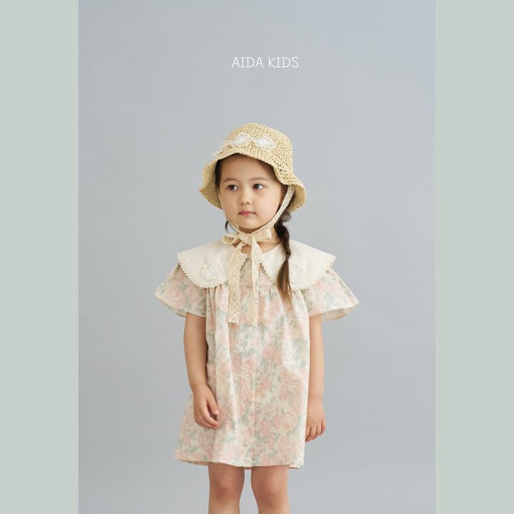 Aida - Korean Children Fashion - #littlefashionista - Rose Sarah One-Piece - 5