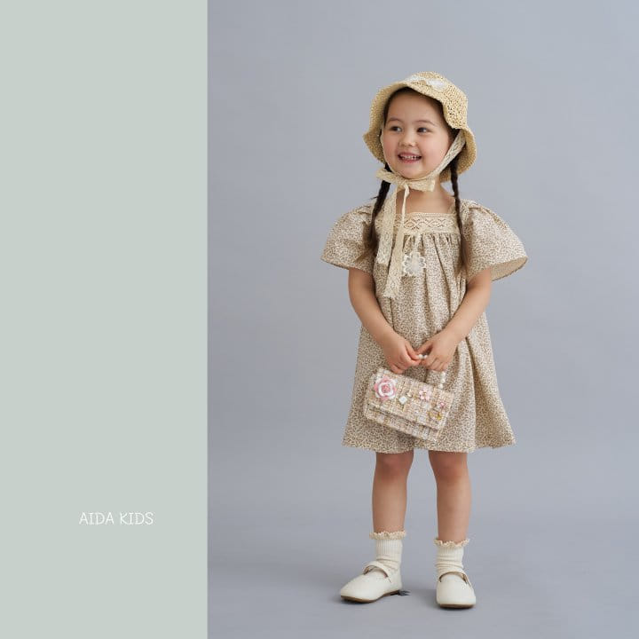 Aida - Korean Children Fashion - #Kfashion4kids - Two-Way Square Neck One-Piece - 4