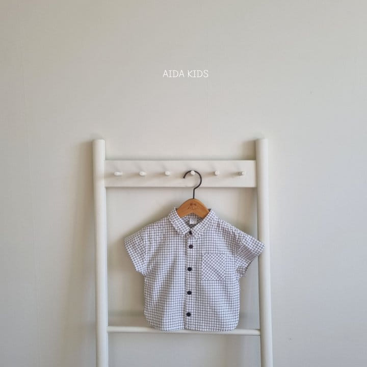 Aida - Korean Children Fashion - #magicofchildhood - Modern Short Sleeve Shirt - 7